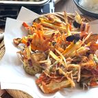 米粉で楽しむ！ザクザク食感の気まぐれかき揚げ！！