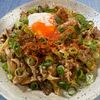楽ラク手抜キッチン🐶🐾の作ってみた!投稿(春休みランチ♪レンジで甘辛うどん温玉乗せ)
