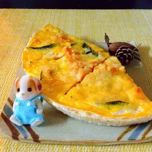 チョロリスの作ってみた!投稿(絶品♡何度も食べたい！『かぼちゃとほうれん草のキッシュ』)