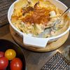 あやきょの作ってみた!投稿(バターオイルなしとろける美味しさホワイトソースグラタン)