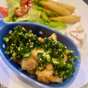 kkkの作ってみた!投稿(🍳ワンパン！やみつき【鶏胸肉のニラだれチキン】)