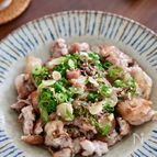 【薬味たっぷり！】豚肉のさっぱり薬味がけ
