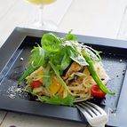 グリル夏野菜の冷製パスタ