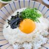究極のふわふわ食感！【豆腐出汁のTKG (卵かけご飯)】