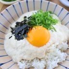 究極のふわふわ食感！【豆腐出汁のTKG (卵かけご飯)】