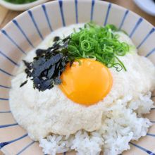 究極のふわふわ食感！【豆腐出汁のTKG (卵かけご飯)】