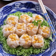 はんぺんでフワフワ！ヘルシーなコーン焼売