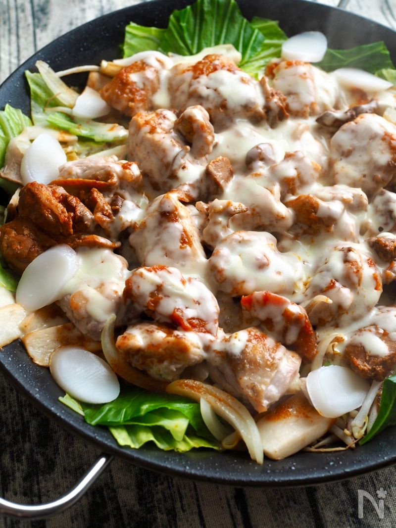 野菜たっぷり！ピリ甘辛！チーズダッカルビ by 藤倉淳子（a table） レシピサイト Nadia