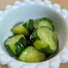 まゆのの作ってみた!投稿(あったかご飯に🍚ポリポリきゅうりのにんにく味噌漬け😘🥒)