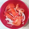 milkの作ってみた!投稿(後味さっぱり♪トマトと新玉ねぎ甘酢あえ)