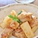 鶏肉と長芋の梅肉炒め