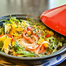 【タラのタジン蒸し】野菜たっぷり、最後の一滴まで美味しい！