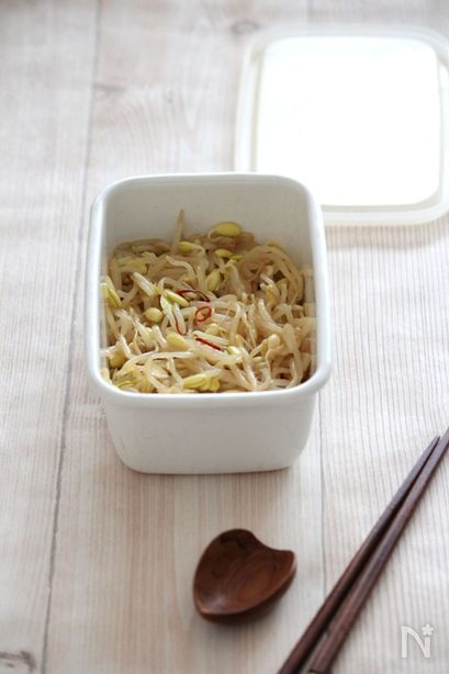 豆もやしの中華マリネ。