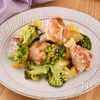 鶏肉とブロッコリーのレモンマスタード炒めの工程8