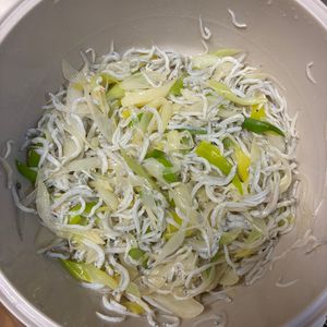 チアスマイルの作ってみた!投稿(【レンジで簡単】長ねぎとしらすの中華あえ)