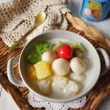 ココナッツミルクのアジアン白玉
