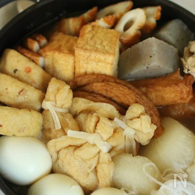 ちょっとの工夫で絶品に！基本の心も体もぽかぽかおでん♩