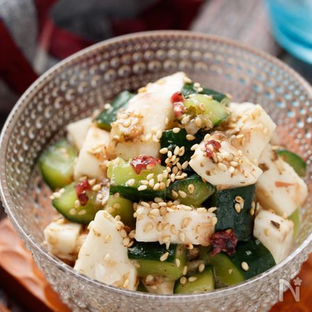 長いもときゅうりの梅おかか和え 簡単 時短 節約 By ｙｕｕ レシピサイト Nadia ナディア プロの料理家のおいしいレシピ