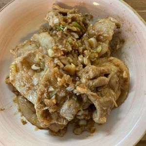 くだもの大好き🧡の作ってみた!投稿(【超絶やわらか！豚肉のネギだれ炒め】これはごはん泥棒確定♡)