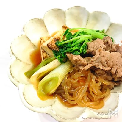 <10分で晩ごはん>ごはんがススム♪めちゃウマ♡すき煮