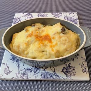 𝔂𝓾𝓶𝓲🍓の作ってみた!投稿(うま味がじゅわ～！高野豆腐のグラタン)