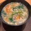 ミントミントの作ってみた!投稿(【小松菜と卵のとろみ中華スープ】ごま油香る♬栄養満点スープ♡)