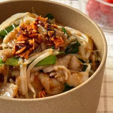 10分で完成！【豚ニラもやし丼】