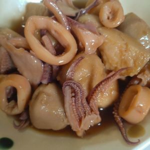ゆみの作ってみた!投稿(イカと里芋の煮物。)