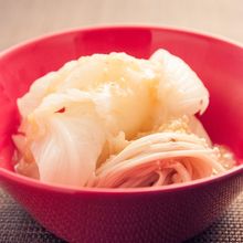 温野菜の雑穀あんかけ