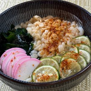 楽ラク手抜キッチン🐶🐾の作ってみた!投稿(5分で簡単！さっぱりすだちうどん【防災レシピ】)