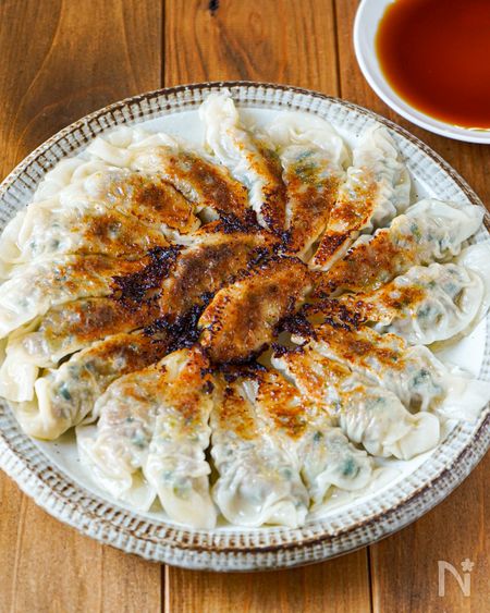 【簡単なのに本格的！我が家の餃子】家族大絶賛♡