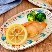 おだしが香る♩白身魚の白だしレモンバタームニエル