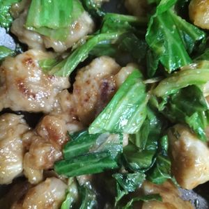 1207859の作ってみた!投稿(ビールもごはんもすすむ！【ジューシー鶏の回鍋肉風】)