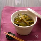 茎わかめの漬物
