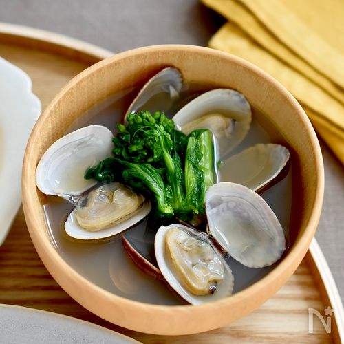 【縮まない！ほっとする旨み】あさりのお吸い物