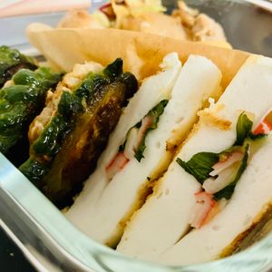 ma_miiの作ってみた!投稿(【時短お弁当】ふわふわ『はんぺんフライ』と「レンチン卵焼き」)