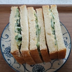 ゆの作ってみた!投稿(暑い夏こそ食べたい【きゅうりのサンドイッチ】)