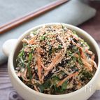 【栄養たっぷりやみつき和え】乾物の和風サラダ！作り置きにも◎
