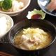 豚バラと白菜のお味噌汁