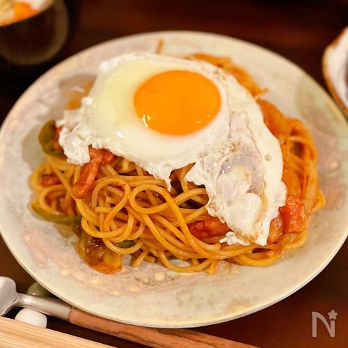 もう、お店じゃんって言われた【カレーナポリタン】