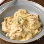 きのことチキンのクリーム煮【ホワイトソース作りなし】