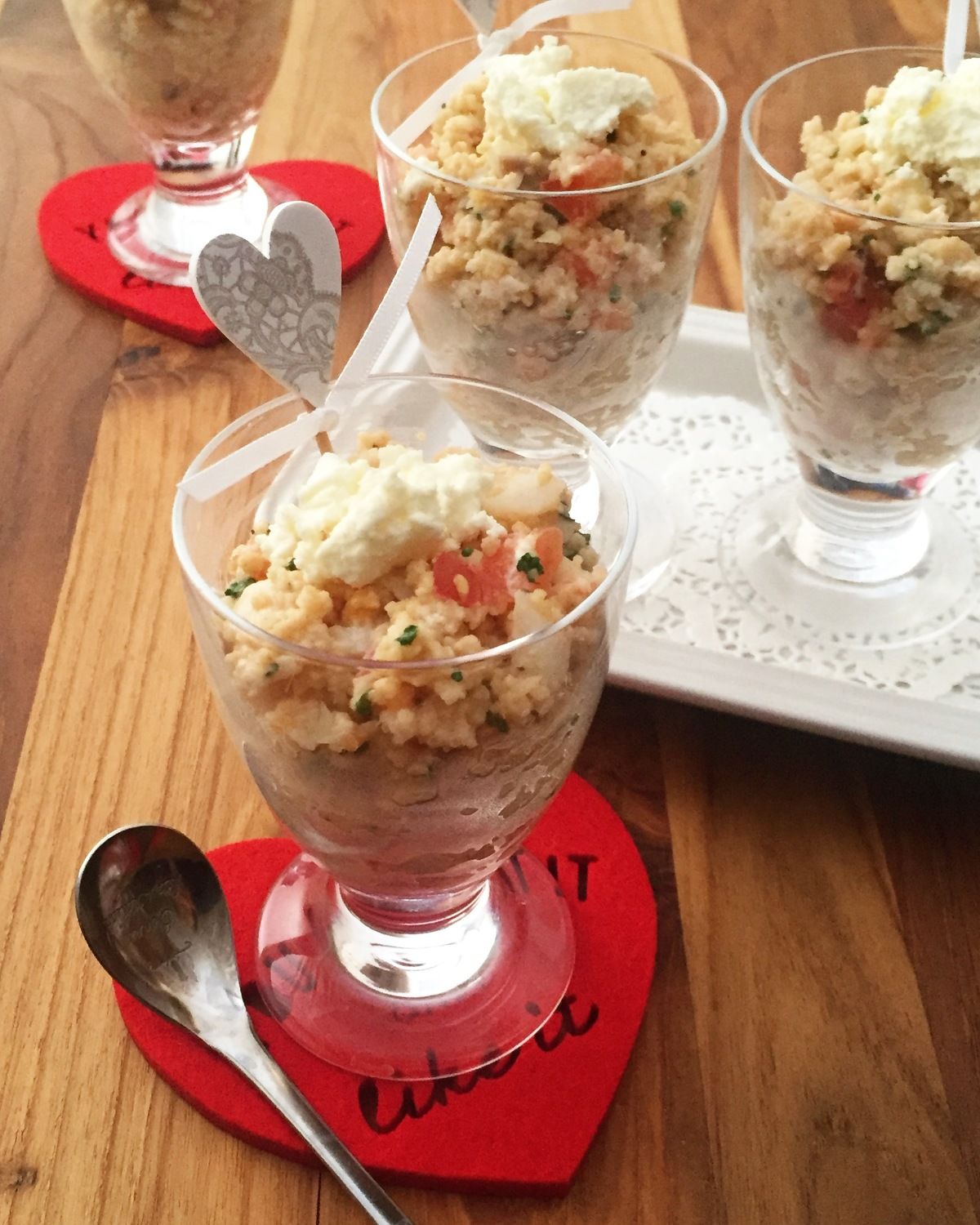 イースターラムとクスクスのサラダ レシピ