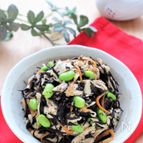 デリ風！ひじき・ささみ・枝豆のしょうが風味サラダ