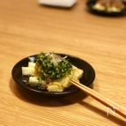 焼き茄子のたっぷり薬味のっけ