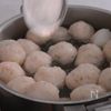 下味冷凍エビ団子の工程4