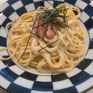 のりたろうゆいのすけの作ってみた!投稿(【たらこクリームパスタ】フライパン1つで簡単！)