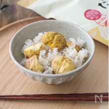 だし香る♪栗ごはん