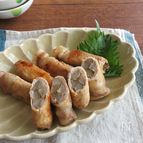 ごぼうの旨味たっぷり◎豚肉の八幡巻き