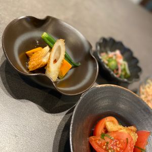 chiyoの作ってみた!投稿(ひんやり夏野菜の炊き合わせ)