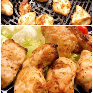 1032950の作ってみた!投稿(【うま塩パリパリチキン】揉んで焼くだけ！コソリがすごい！！)
